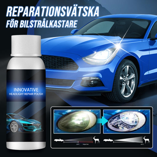 Reparationsvätska för bilstrålkastare