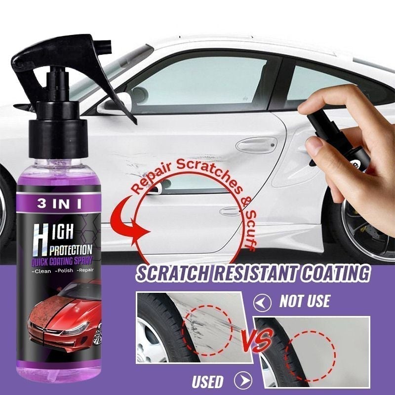 😍 (Köp 2 Få 1 gratis) 😍 - 🚗3-IN-1 bilbeläggningsspray