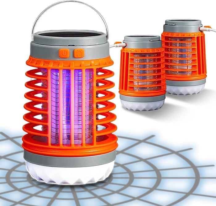 49% rabatt - Multifunktionell Solar camping Myggmördare Lamp