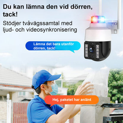 ✨ Erbjudande under begränsad tid ✨- Trådlös WiFi-kamera med färgrik nattvision