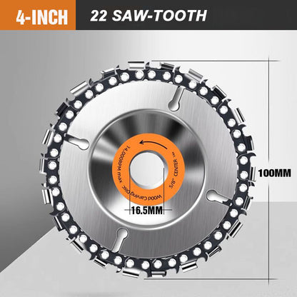 🔥Precision Sharp Chain Cut Saw Disc för 4-tums vinkelslip